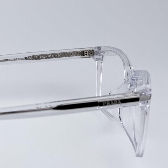 Prada PR14WVF 2AZ1O1 Women BRAND NEW Eyeglasses Crystal Square - Picture 8 of 11